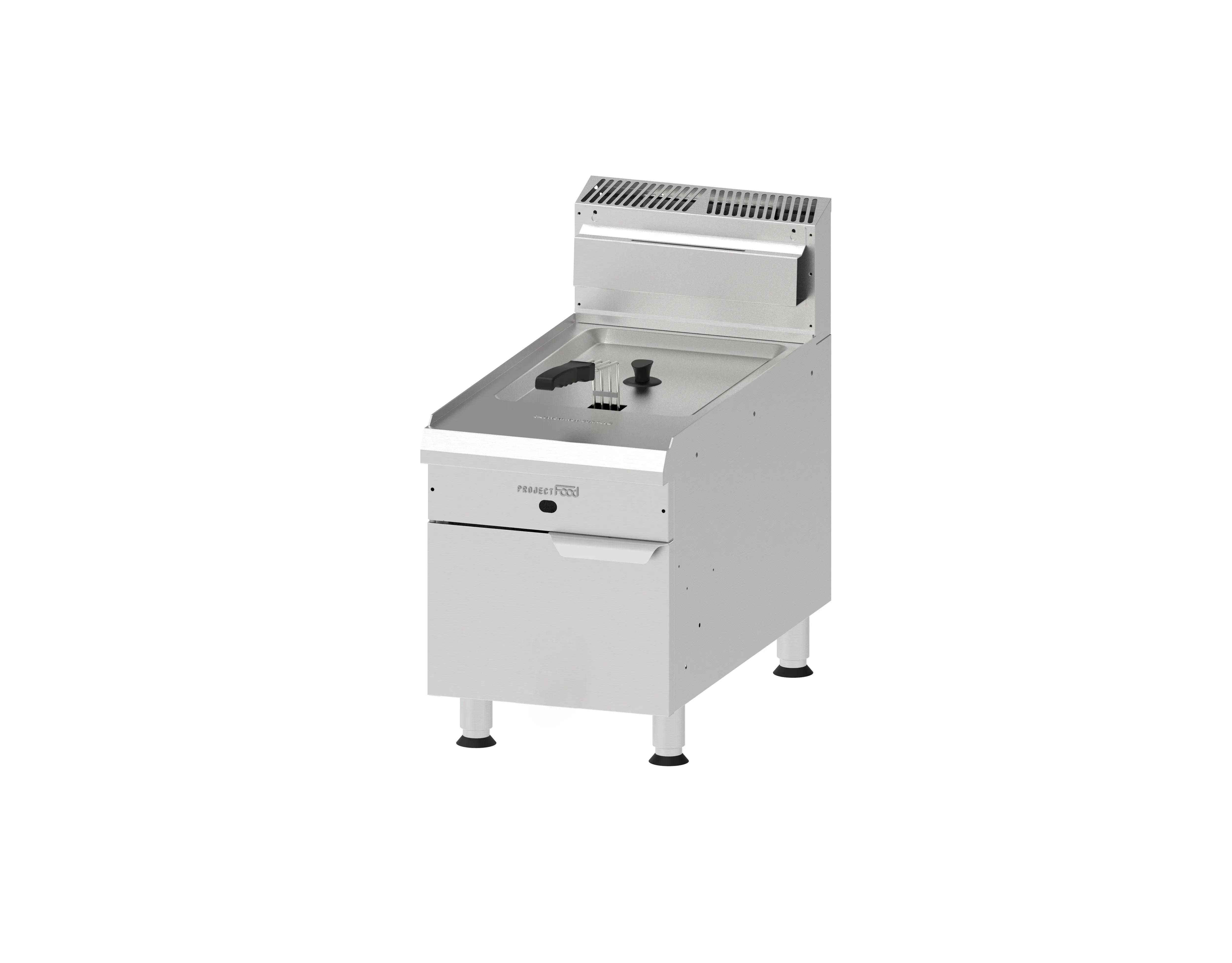 Gas Countertop Fryer 16L Stainless Steel - Project Food