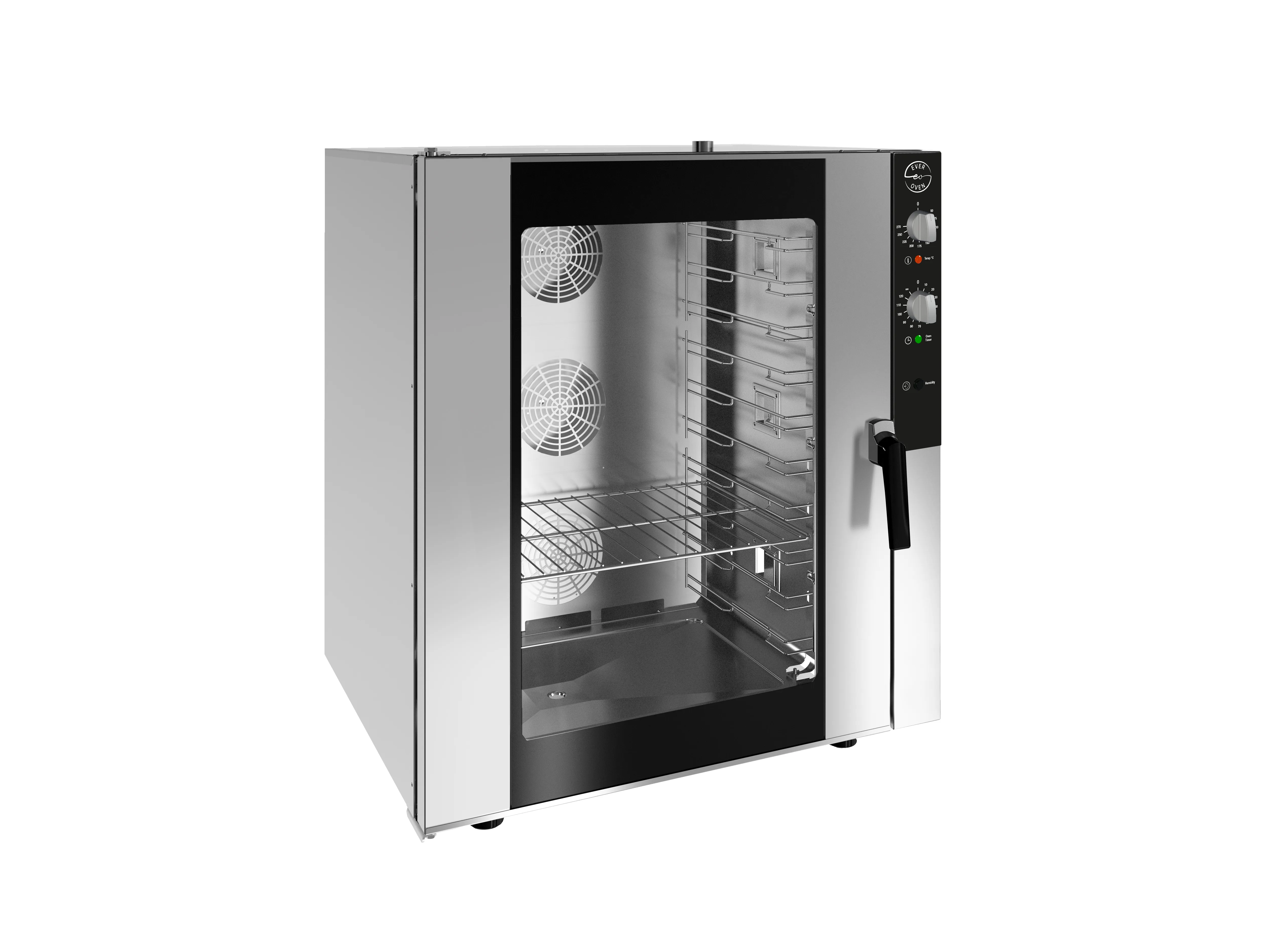 Electric Analog Convection Oven 10 Trays Stainless Steel - Everoven