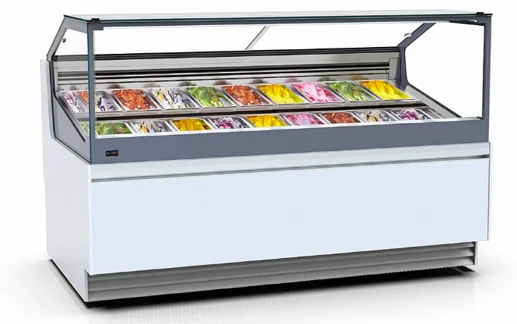 Ice Cream Display 155CM - GASTRODOMUS