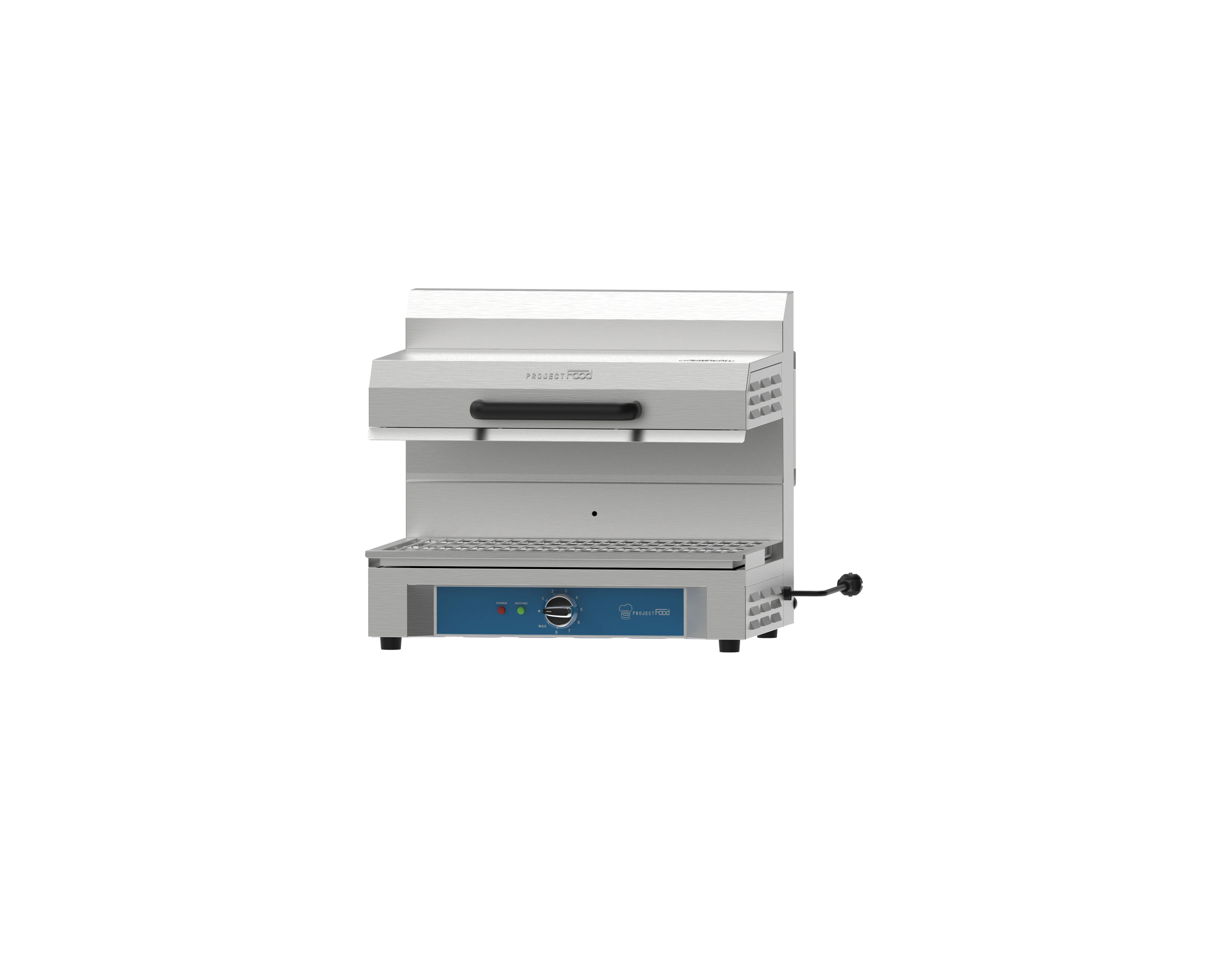 Adjustable Lift Salamander 1/1 GN Stainless Steel Quartz Heater - Project Food Italy