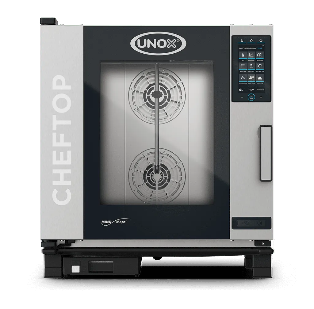 UNOX Combi Oven 7 GN 1/1 Gas CHEFTOP