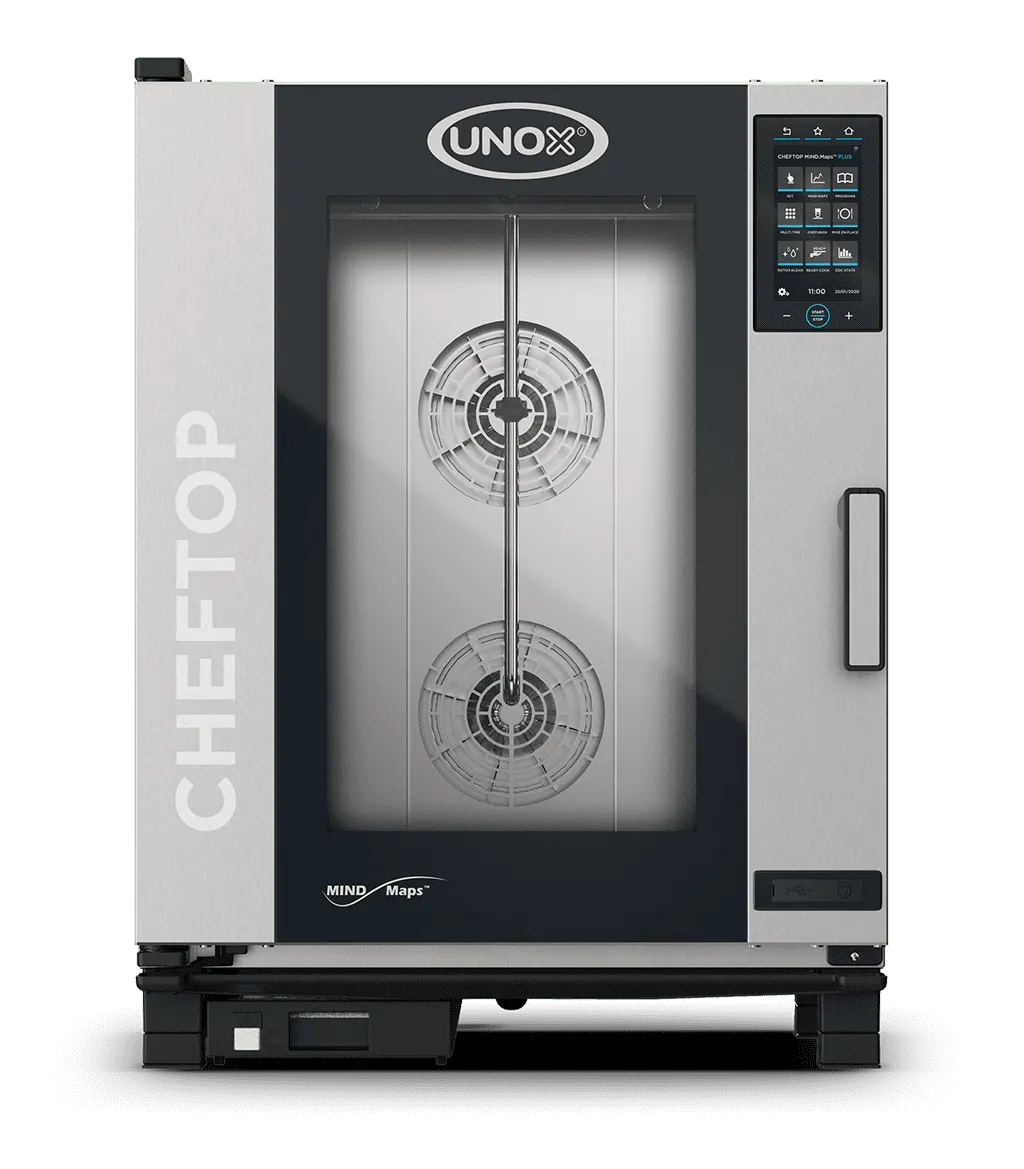 UNOX Combi Oven 10 GN 1/1 Gas CHEFTOP